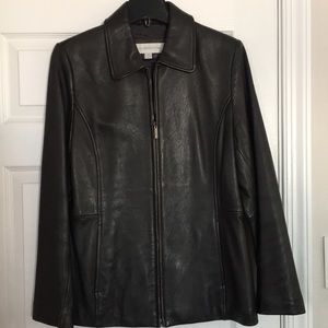 Leather jacket